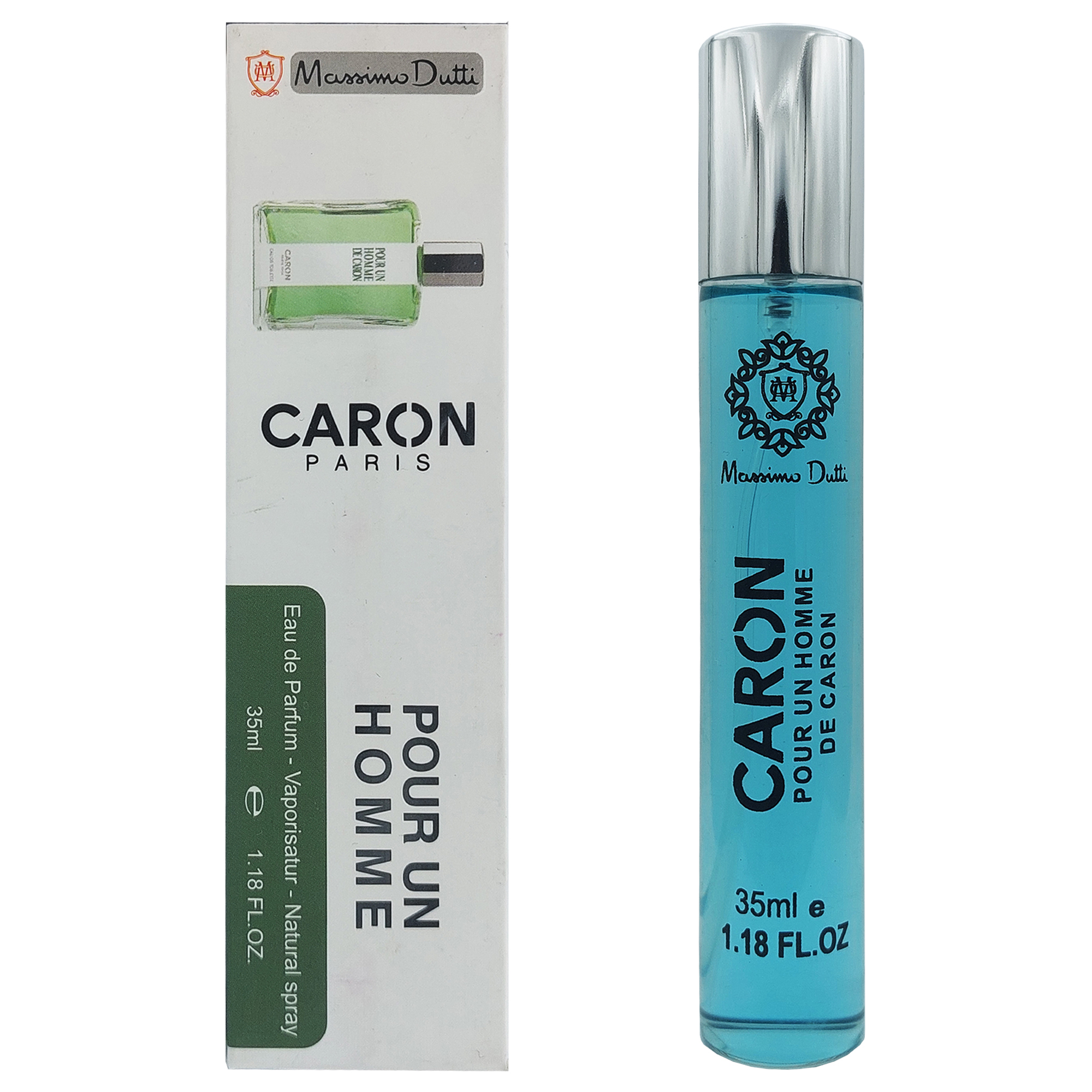 عطر ادکلن کارون پوران هوم-عطر شاه ماسیمو دوتی حجم Caron Pour Un Homme 35ml